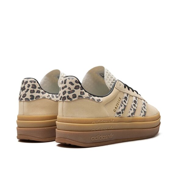 [almost NEW] Women's adidas Gazelle Bold Shoe 'Cream White' JI1370 - Picture 4 of 5